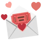 carta de amor + entradas