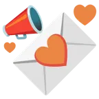 carta de amor + megáfono