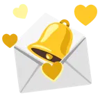 carta de amor + campana