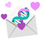 carta de amor + adn