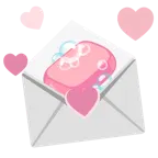 carta de amor + jabón