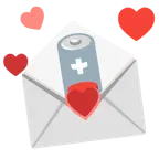 carta de amor + batería baja