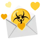 carta de amor + riesgo biológico