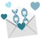 carta de amor + cadenas