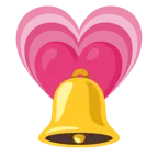 wachsendes Herz + Glocke