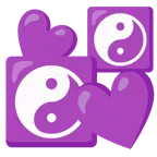 corazones giratorios + yin yang