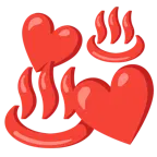 corazones giratorios + aguas termales