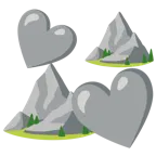 kreisende Herzen + Berg