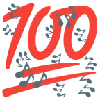 100 Punkte + Musiknoten
