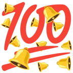 100 Punkte + Glocke