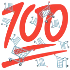 100 Punkte + Einkaufswagen