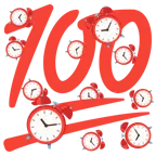 100 Punkte + Wecker
