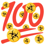 100 Punkte + Biogefährdung
