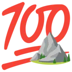 100 Punkte + Berg