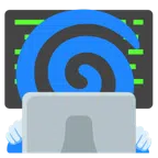 computer portatile + ciclone