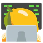 computer portatile + limone