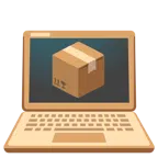 computer portatile + pacco