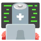 computer portatile + batteria scarica