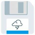 floppy disc + fulmini
