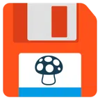 floppy disc + fungo