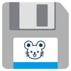 floppy disc + muso di topo