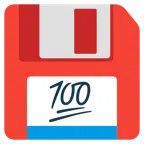 floppy disc + 100 punti