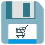 floppy disc + carrello