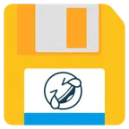 floppy disc + ridere a crepapelle