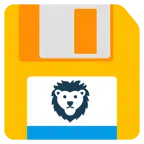 floppy disc + leone