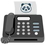 fax + panda