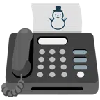 fax + pupazzo di neve senza neve