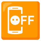 cellulare spento + faccina senza bocca