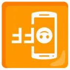 cellulare spento + faccina sottosopra