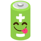 batteria + faccina che si lecca i baffi