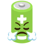 batteria + faccina che sbuffa