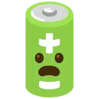 batteria + faccina imbronciata con bocca aperta