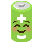 batteria + faccina sorridente