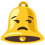 Glocke + verstimmtes Gesicht