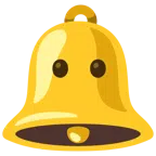 Glocke + Gesicht ohne Mund