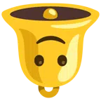 Glocke + umgekehrtes Gesicht