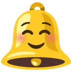 Glocke + lächelndes Gesicht