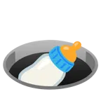 Loch + Babyflasche