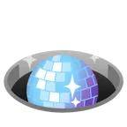 Loch + Discokugel