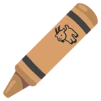 pastello a cera + capra