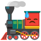 locomotiva + faccina abbattuta sudata