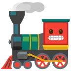locomotiva + faccina con smorfia