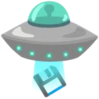 disco volante + floppy disc
