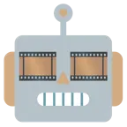Roboter + Filmstreifen