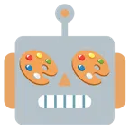 Roboter + Mischpalette