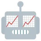 Roboter + Aufwärtstrend